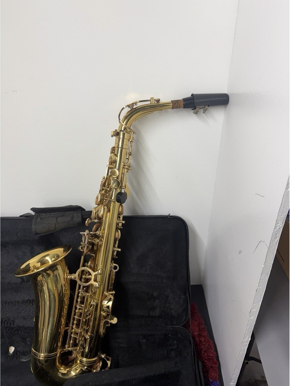 Mendini by Cecilio Alto Saxophone w/ Case, Strap,Chromatic Tuner Metronome - Picture 10 of 15